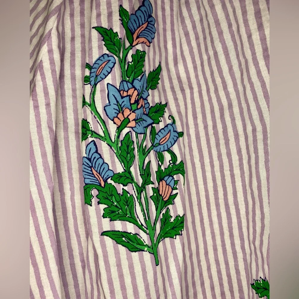 J Crew Long Sleeve Cotton Top. Size L - Picture 3 of 8